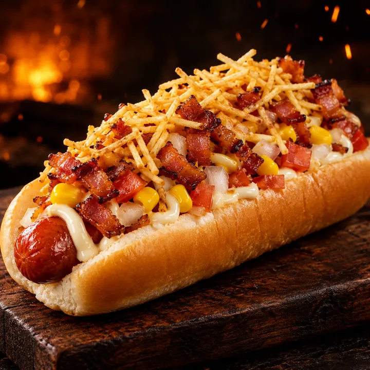 Hot Dog Bacon